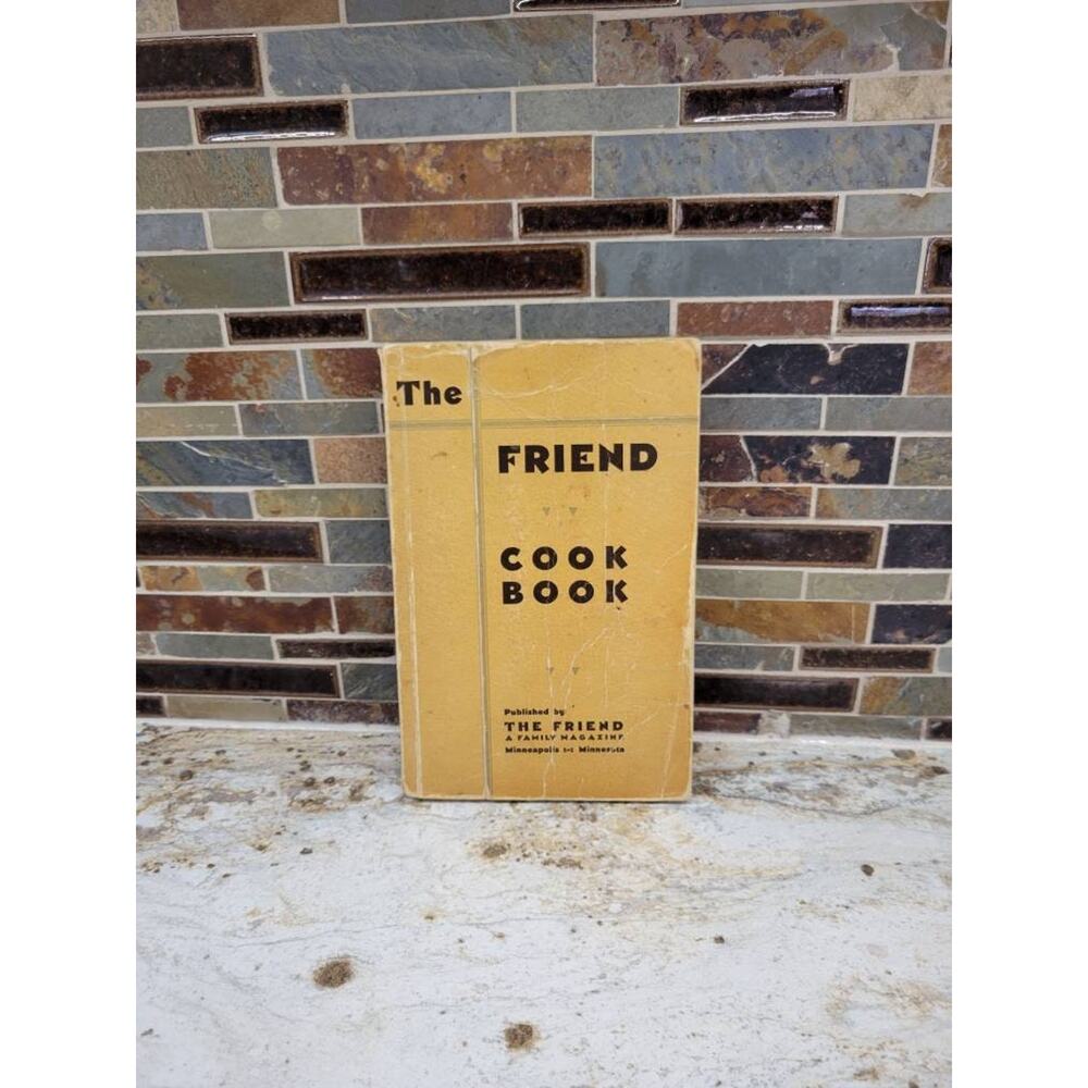 Vintage 1920s The Friend Cook Book Minneapolis Minnesota Family Magazine